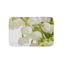 Tapete De Banheiro Lírios brancos