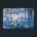 Tapete De Banheiro Lírios de água de Monet<br><div class="desc">Lírios de água de Monet.  
Visite por favor minha loja para um design mais interessante e mais => bem escolhido zazzle.com/iwheels* da cor</div>