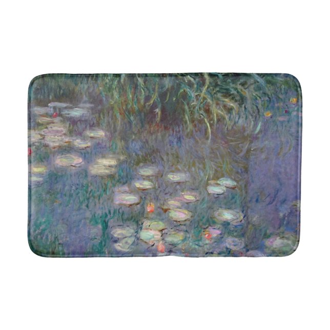 Tapete De Banheiro Lírios de água por Monet (Frente)