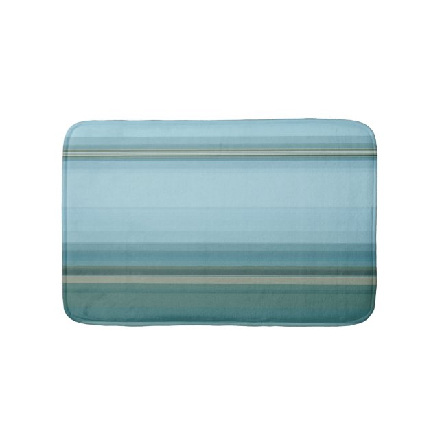 Tapete De Banheiro Listras de Cores Suaves (frente)