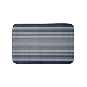 Tapete De Banheiro Listras Navy