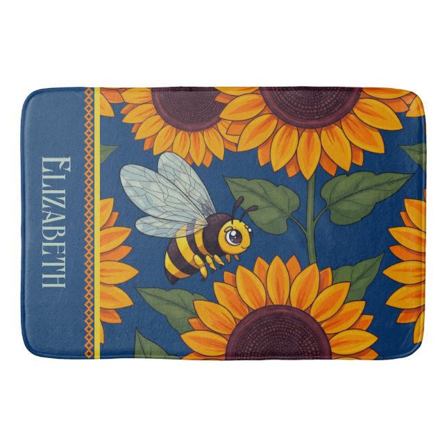 Tapete De Banheiro Little Buzzers (Frente)