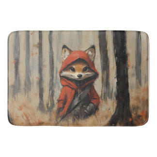 Tapete De Banheiro Little Red Riding Hood Fox
