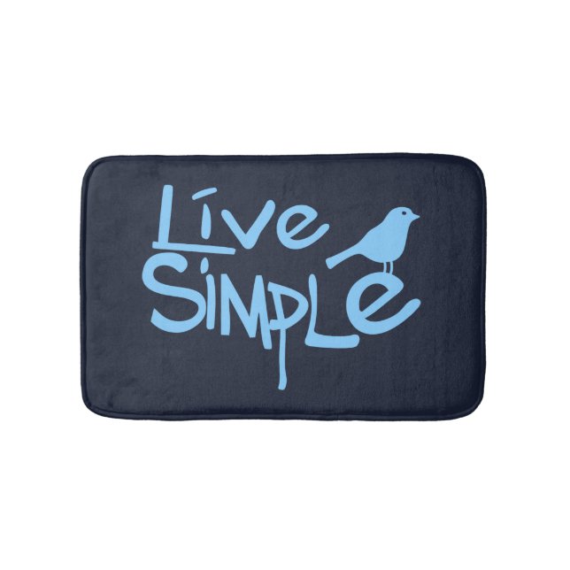 Tapete De Banheiro Live Simple (frente)