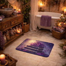 Livro Gótico Roxo Floral