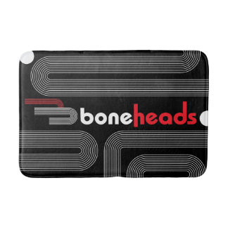 Tapete De Banheiro logotipo boneHeads™ BAUHS-2