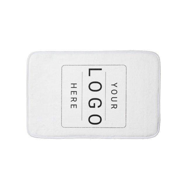 Tapete De Banheiro Logotipo Personalizado (frente)