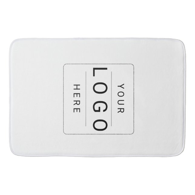 Tapete De Banheiro Logotipo Personalizado (Frente)