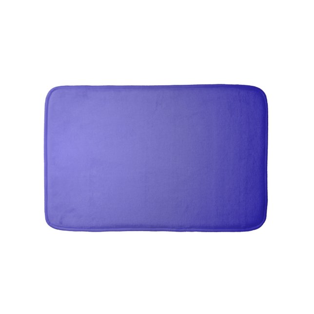 Tapete De Banheiro Lótus Azul Simples (frente)