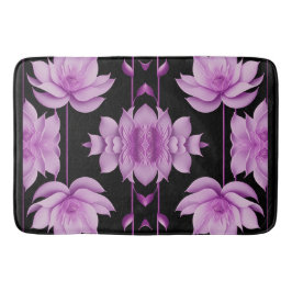 Tapete De Banheiro Lotus violeta-vermelha