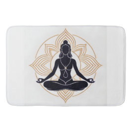 Tapete De Banheiro Lotus Zen Bath Mat