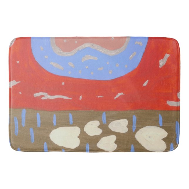 Tapete De Banheiro Love Isle Bath Mat (Frente)