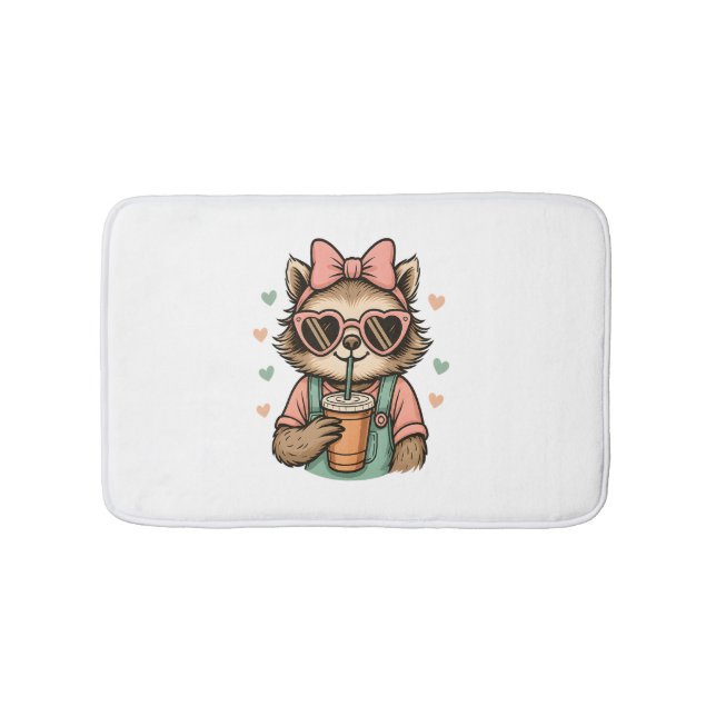 Tapete De Banheiro Lover Café Rapariga (frente)