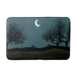 Tapete De Banheiro Lua Balão