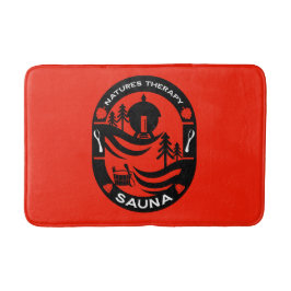 Tapete De Banheiro luxo Sauna Gift
