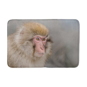 Tapete De Banheiro Macaco Brown Snow, fotografia japonesa