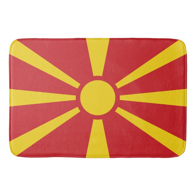 Tapete De Banheiro Macedônia do Norte (Frente)