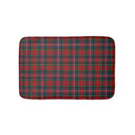 Tapete De Banheiro MacPherson Red e Blue Scottish Tartan