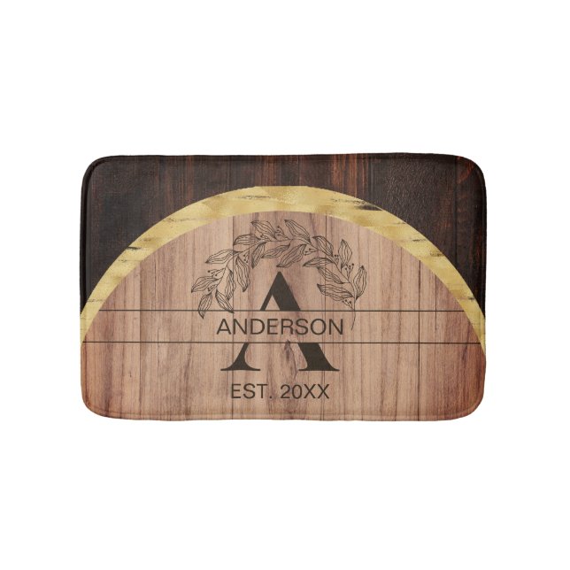 Tapete De Banheiro Madeira russa (frente)