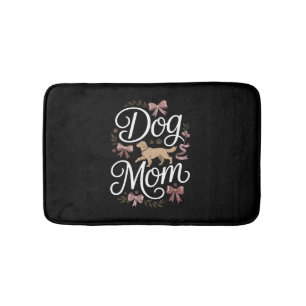 Tapete De Banheiro Mãe de Cachorro Design Elegante e Sedutor de Retri