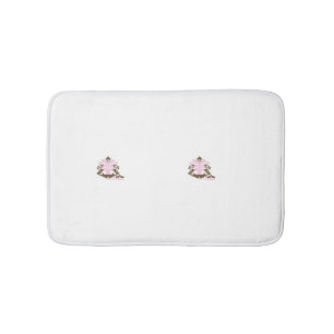 Tapete De Banheiro Magenta-Vermelho, Laranja Amarelo