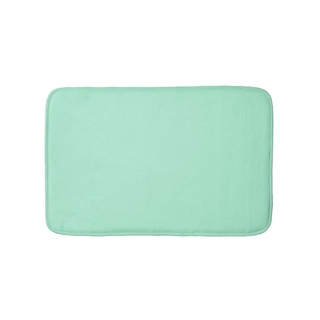 Tapete De Banheiro Magic Mint Solid Color  (frente)