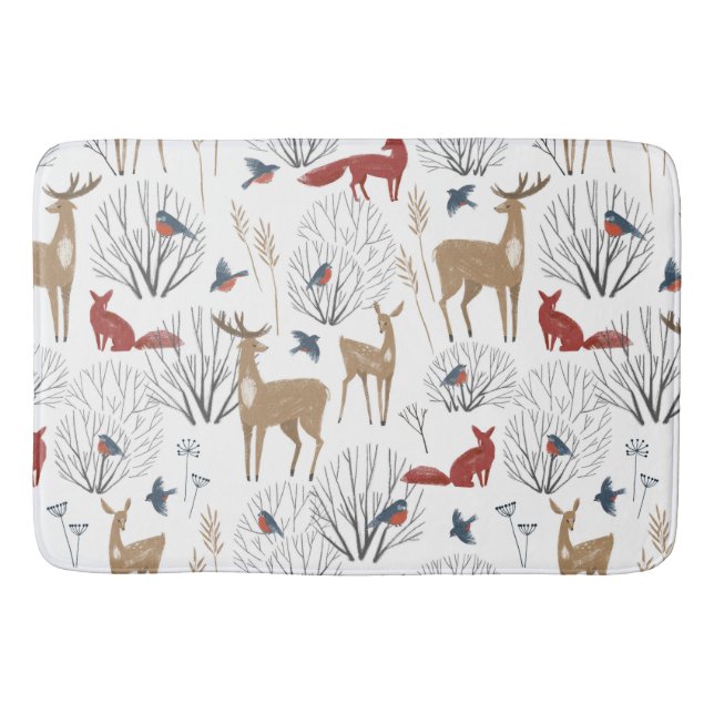 Tapete De Banheiro Magic Winter Wonderland (Frente)