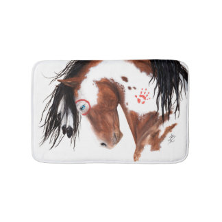 Tapete De Banheiro Majexpressas Paint Pinto Horse por Bihrle