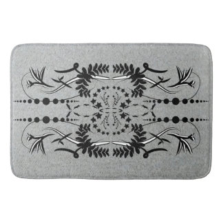 Tapete De Banheiro Mala de banheiro da família personalizada