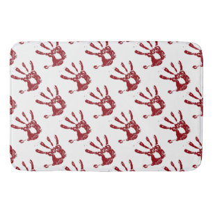 Tapete De Banheiro Malditas pegadas Bath Mat