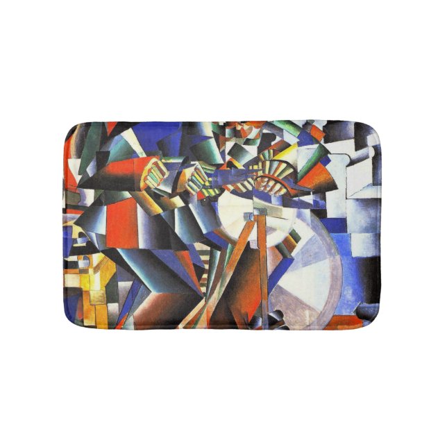 Tapete De Banheiro Malevich Kazimir O Knifegrinder (frente)