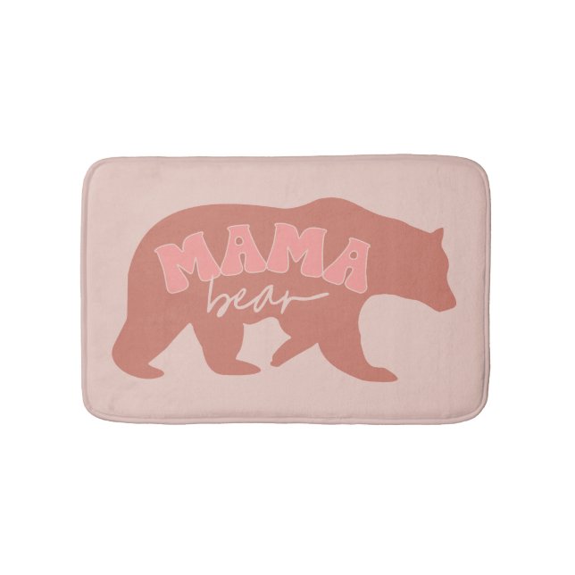 Tapete De Banheiro Mama Bear Bat (frente)