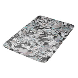 Tapete De Banheiro Manchas crômicas com gradiente ou fumaça, Pretas p