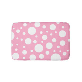 Tapete De Banheiro Manchas rosa Bath Mat