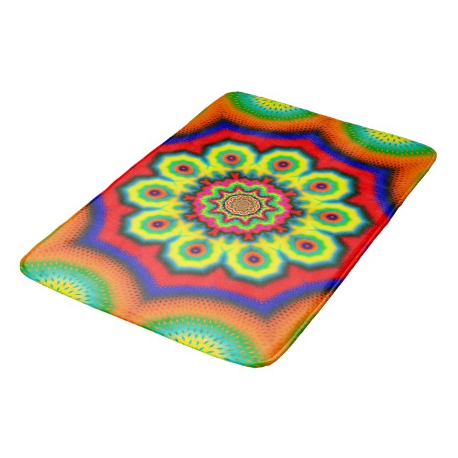 Tapete De Banheiro Mandala (Angulado)