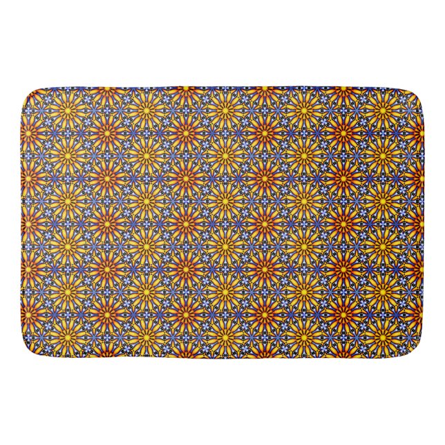Tapete De Banheiro Mandala do Sol Celestial (Frente)