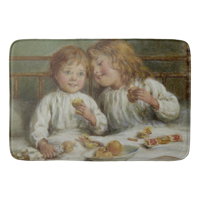 Tapete De Banheiro Manhã de Natal (por Joseph Clark) (Frente)