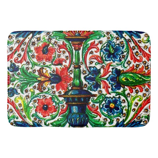 Tapete De Banheiro Manuscritos Medievais de Toneladas de Jewel (Frente)