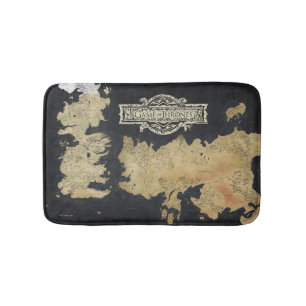 Tapete De Banheiro Mapa de Westeros