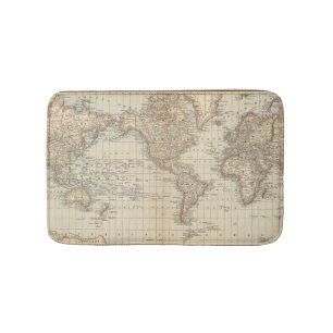 Tapete De Banheiro Mapa do mundo 2 2