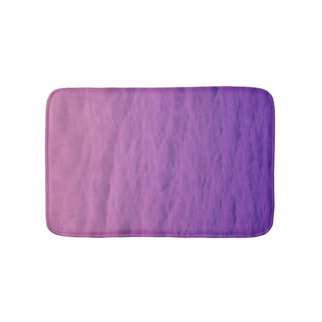 Tapete De Banheiro Mar Rosa E Roxo (frente)