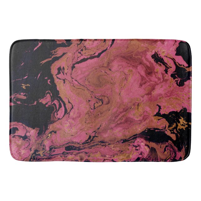 Tapete De Banheiro Marble, aquarela (Frente)