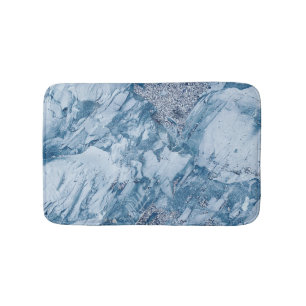 Tapete De Banheiro Marble e Glitter Azul