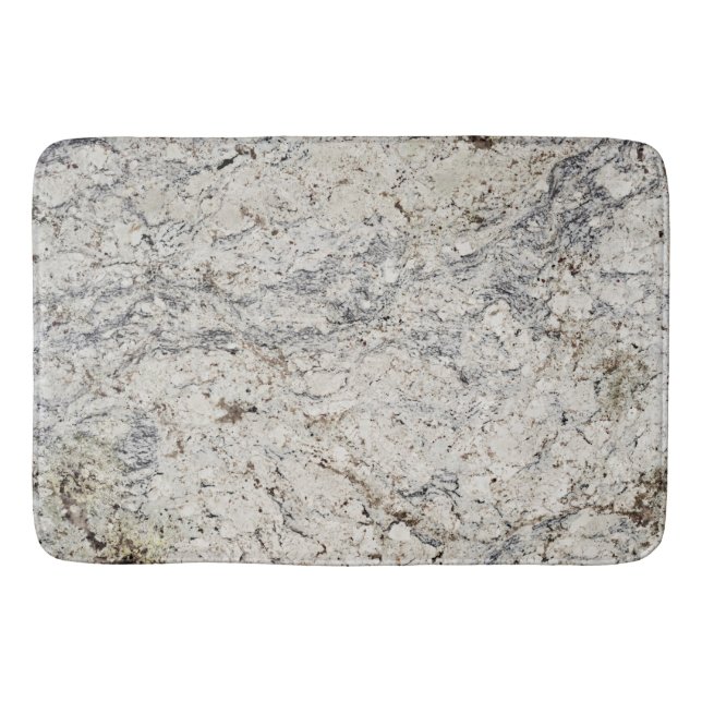 Tapete De Banheiro Marble Stone Pattern Bath Mat (Frente)