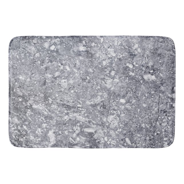 Tapete De Banheiro Marble Stone Pattern Bath Mat (Frente)
