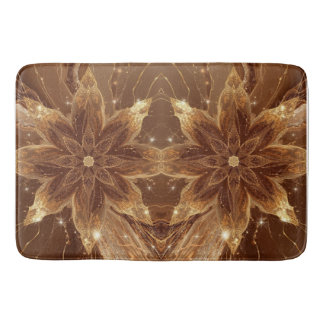 Tapete De Banheiro Marble Warm brown flower Dream Abstract Fractal