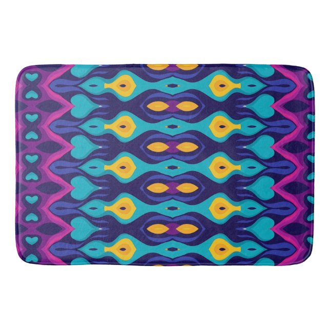 Tapete De Banheiro Marés Boho Teardrop (Frente)