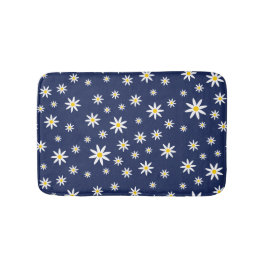 Tapete De Banheiro Marinho Daisy Bath Mat