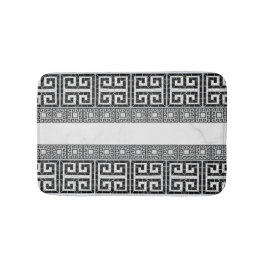 Tapete De Banheiro Mármore Negro Mágico, Azulejo quebrado grego