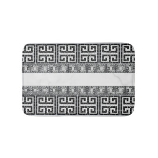 Tapete De Banheiro Mármore Negro Mágico, Azulejo quebrado grego